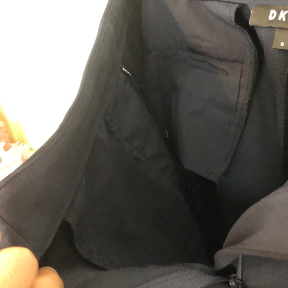 NWT DKNY Navy Blue Scuba Career Pant Size 12‎ - Picture 9 of 10